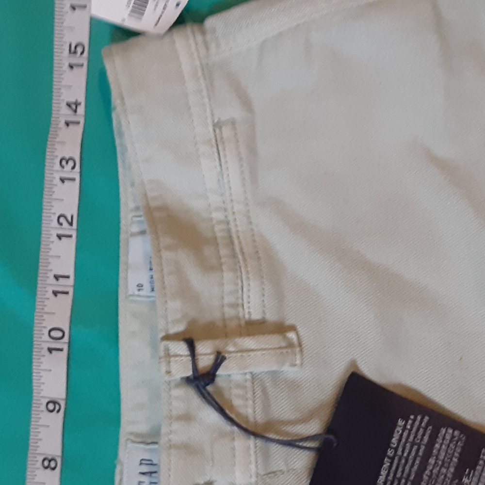GAP HIGH RISE,WIDE-LEG CROP, Size 10 - Picture 8 of 12